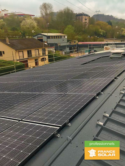 Pose photovoltaïque Rombas par France Solar Business